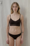 BASERANGE SOFT soft series collection bamboo fiber bamboo cotton bra underwear without steel ring France BAS-BRSO-BL-000-TACTILE